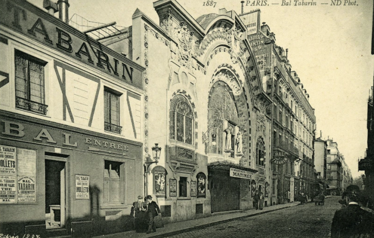 le bal Tabarin au début du siècle
